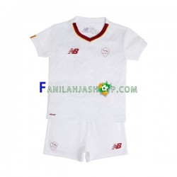 AS Roma Pelipaidat Vieraspelipaita 2022-2023 Lyhythihainen ,Lapset