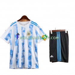 Argentiina Pelipaidat 2021 Kotipelipaita Lyhythihainen ,Lapset