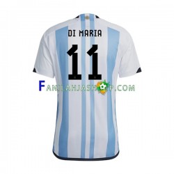 Argentiina Pelipaidat Di Maria 11 Kotipelipaita World Cup 2022 Lyhythihainen ,Miehet