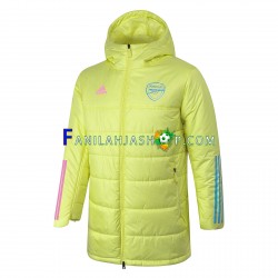 Arsenal Keltainen Puuvillaneuletakki ,Miehet