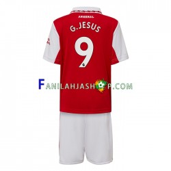 Arsenal Pelipaidat Gabriel Jesus 9 Kotipelipaita 2022-2023 Lyhythihainen ,Lapset