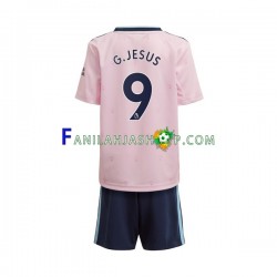 Arsenal Pelipaidat Gabriel Jesus 9 Kolmaspelipaita 2022-2023 Lyhythihainen ,Lapset