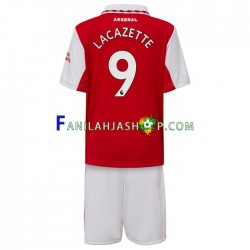 Arsenal Pelipaidat Lacazette 9 Kotipelipaita 2022-2023 Lyhythihainen ,Lapset