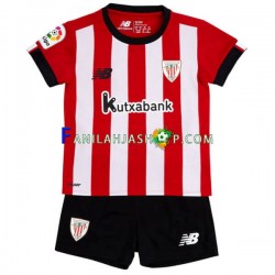Athletic Bilbao Pelipaidat Kotipelipaita 2022-2023 Lyhythihainen ,Lapset