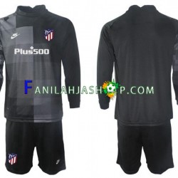 Atlético Madrid Pelipaidat Maalivahdin Vieraspelipaita 2021-2022 Pitkähihainen ,Lapset