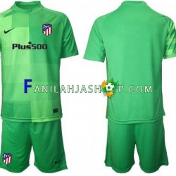 Atlético Madrid Pelipaidat Maalivahdin Kolmaspelipaita 2021-2022 Lyhythihainen ,Lapset