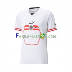 Itävalta Pelipaidat Vieraspelipaita 2022 Lyhythihainen ,Miehet