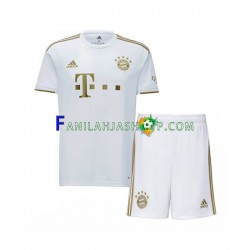 FC Bayern München Pelipaidat Vieraspelipaita 2022-2023 Lyhythihainen ,Lapset