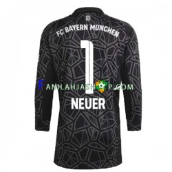 FC Bayern München Pelipaidat Manuel Neuer 1 Maalivahdin Vieraspelipaita 2022-2023 Pitkähihainen ,Miehet