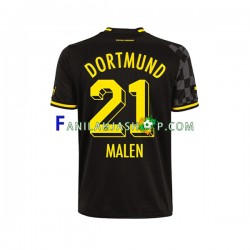 Borussia Dortmund Pelipaidat Donyell Malen 21 Vieraspelipaita 2022-2023 Lyhythihainen ,Miehet