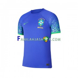 Brasilia Pelipaidat Vieraspelipaita World Cup 2022 Lyhythihainen ,Miehet