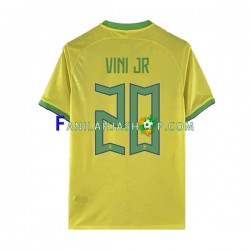 Brasilia Pelipaidat Vinicius Junior 20 Kotipelipaita World Cup 2022 Lyhythihainen ,Miehet