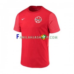 Kanada Pelipaidat Kotipelipaita World Cup 2022 Lyhythihainen ,Miehet
