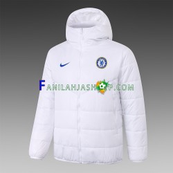 Chelsea Valkoinen Puuvillaneuletakki ,Miehet