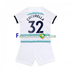 Chelsea Pelipaidat Cucurella 32 Vieraspelipaita 2022-2023 Lyhythihainen ,Lapset