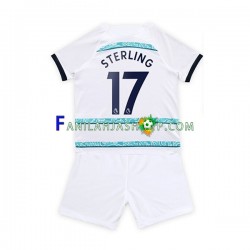 Chelsea Pelipaidat Sterling 17 Vieraspelipaita 2022-2023 Lyhythihainen ,Lapset