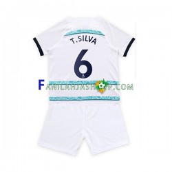 Chelsea Pelipaidat T. Silva 6 Vieraspelipaita 2022-2023 Lyhythihainen ,Lapset