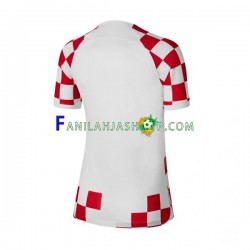 Kroatia Pelipaidat Kotipelipaita World Cup 2022 Lyhythihainen ,Naiset