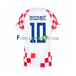 Kroatia Pelipaidat Modrić 10 Kotipelipaita World Cup 2022 Lyhythihainen ,Miehet