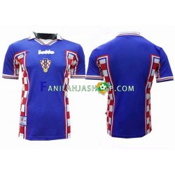 Kroatia Pelipaidat Retro Vieraspelipaita 1998 Lyhythihainen ,Miehet