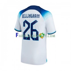 Englanti Pelipaidat Bellingham 26 Kotipelipaita World Cup 2022 Lyhythihainen ,Miehet