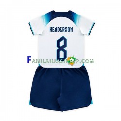 Englanti Pelipaidat Henderson 8 Kotipelipaita World Cup 2022 Lyhythihainen ,Lapset