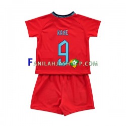 Englanti Pelipaidat Kane 9 Vieraspelipaita World Cup 2022 Lyhythihainen ,Lapset