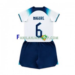 Englanti Pelipaidat Maguire 6 Kotipelipaita World Cup 2022 Lyhythihainen ,Lapset