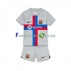 FC Barcelona Pelipaidat Kolmaspelipaita 2022-2023 Lyhythihainen ,Lapset