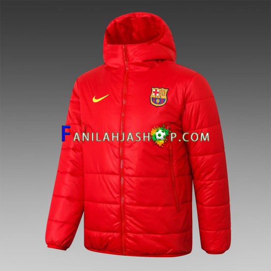 FC Barcelona Punainen Puuvillaneuletakki ,Miehet