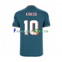 Feyenoord Rotterdam Pelipaidat Orkun Kokcu 10 Vieraspelipaita 2022-2023 Lyhythihainen ,Miehet