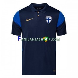 Suomi Pelipaidat Euro 2020 Vieraspelipaita Lyhythihainen ,Miehet