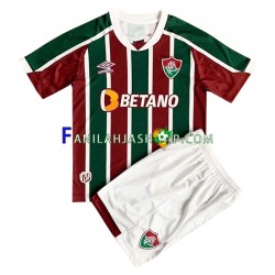 Fluminense Pelipaidat Kotipelipaita 2022-2023 Lyhythihainen ,Lapset