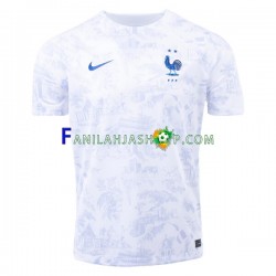 Ranska Pelipaidat Vieraspelipaita World Cup 2022 Lyhythihainen ,Miehet