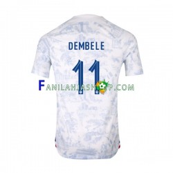 Ranska Pelipaidat Dembele 11 Vieraspelipaita World Cup 2022 Lyhythihainen ,Miehet