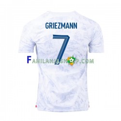 Ranska Pelipaidat Griezmann 7 Vieraspelipaita World Cup 2022 Lyhythihainen ,Miehet