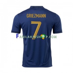 Ranska Pelipaidat Griezmann 7 Kotipelipaita World Cup 2022 Lyhythihainen ,Miehet