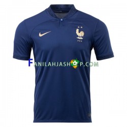 Ranska Pelipaidat Kotipelipaita World Cup 2022 Lyhythihainen ,Miehet