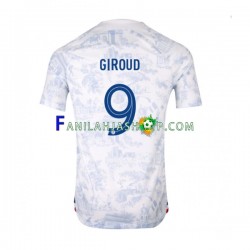 Ranska Pelipaidat Olivier Giroud 9 Vieraspelipaita World Cup 2022 Lyhythihainen ,Miehet