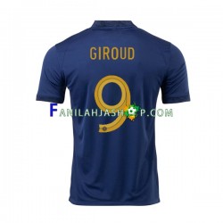 Ranska Pelipaidat Olivier Giroud 9 Kotipelipaita World Cup 2022 Lyhythihainen ,Miehet
