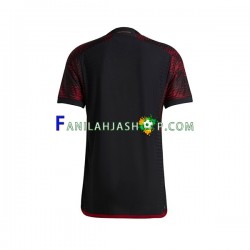 Saksa Pelipaidat Vieraspelipaita World Cup 2022 Lyhythihainen ,Miehet