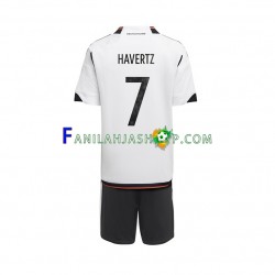 Saksa Pelipaidat Havertz 7 Kotipelipaita World Cup 2022 Lyhythihainen ,Lapset