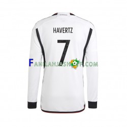 Saksa Pelipaidat Havertz 7 Kotipelipaita World Cup 2022 Pitkähihainen ,Miehet