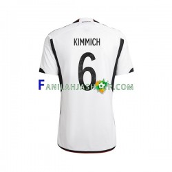 Saksa Pelipaidat Joshua Kimmich 6 Kotipelipaita World Cup 2022 Lyhythihainen ,Miehet