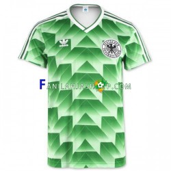 Saksa Pelipaidat 1990 Retro Vieraspelipaita Lyhythihainen ,Miehet