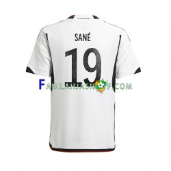 Saksa Pelipaidat Sane 19 Kotipelipaita World Cup 2022 Lyhythihainen ,Miehet