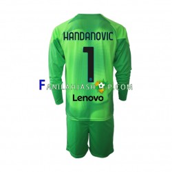 Inter Milan Pelipaidat Samir Handanovic 1 Maalivahdin Kolmaspelipaita 2022-2023 Pitkähihainen ,Lapset