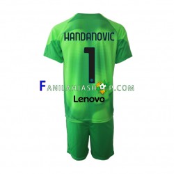 Inter Milan Pelipaidat Samir Handanovic 1 Maalivahdin Kolmaspelipaita 2022-2023 Lyhythihainen ,Lapset