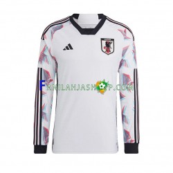 Japani Pelipaidat Vieraspelipaita World Cup 2022 Pitkähihainen ,Miehet