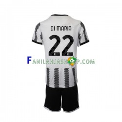 Juventus Pelipaidat Di Maria 22 Kotipelipaita 2022-2023 Lyhythihainen ,Lapset